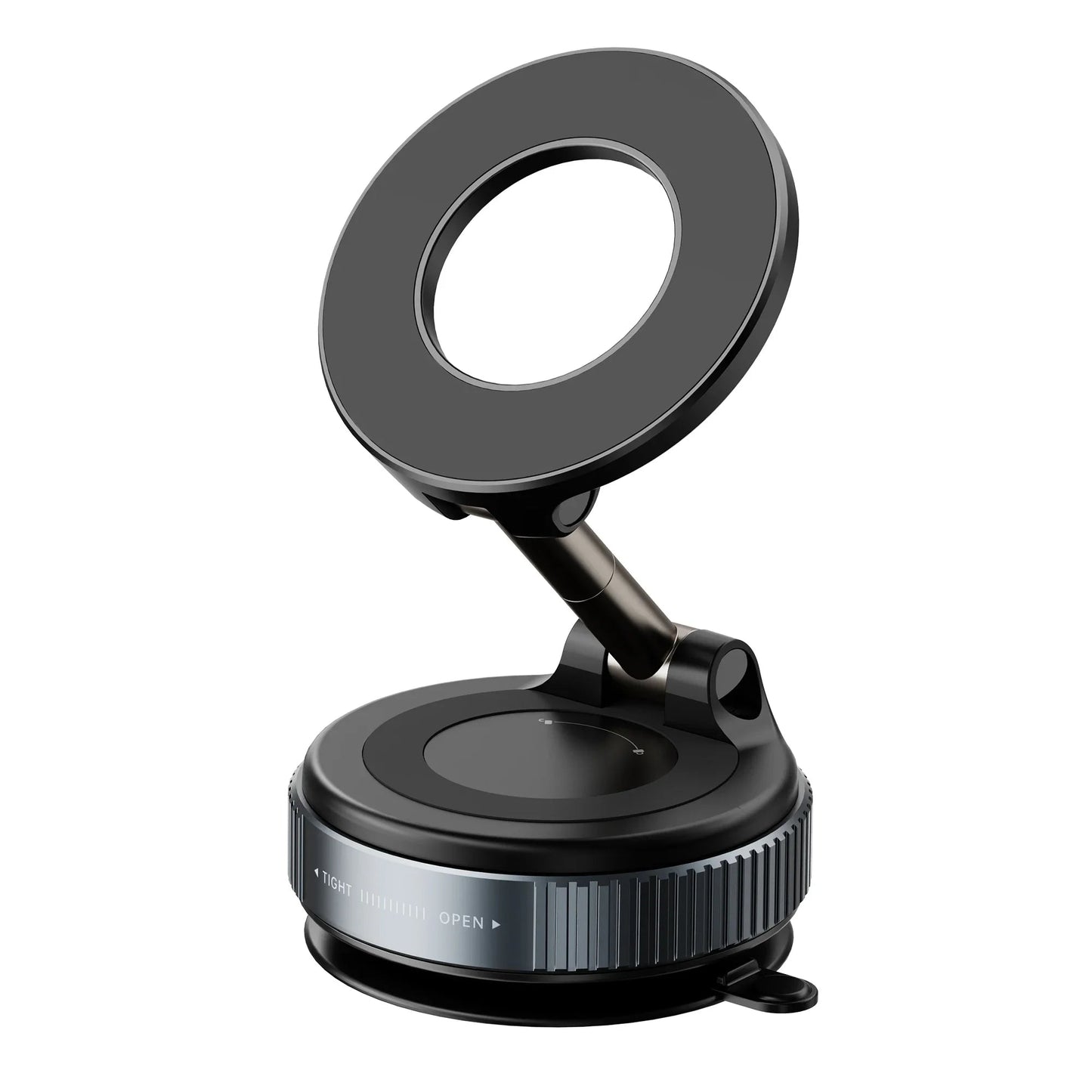 360° Foldable Magnetic Phone Holder – Strong Suction Car Mount & Adjustable Zinc Alloy Stand for Desk, Bathroom, and Car